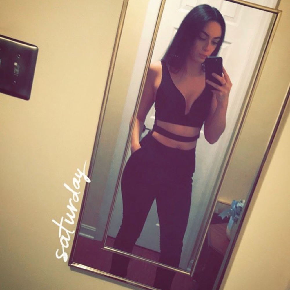 Fashion Nova Black Jumper